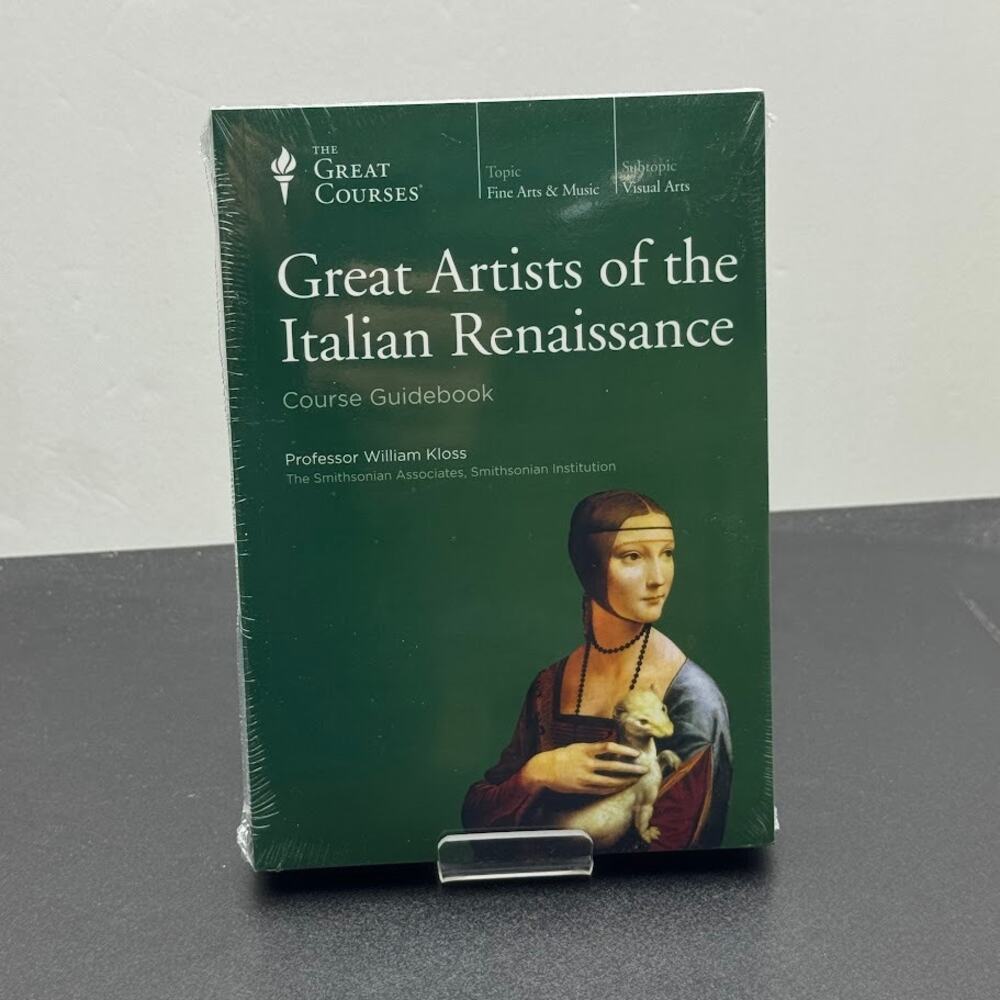 The Great Courses: Great Artists of the Italian Renaissance Guidebook & DVDs